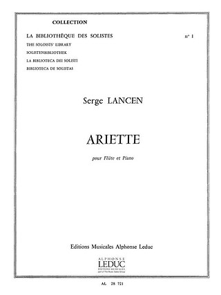 Serge Lancen - Ariette