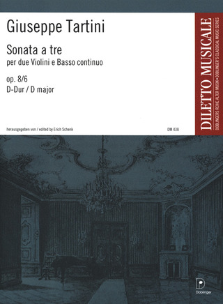 Giuseppe Tartini - Sonata a tre D-Dur op. 8/6