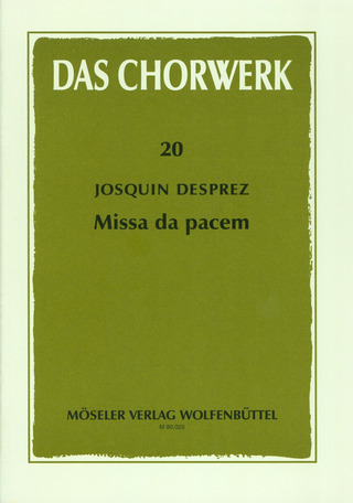 Josquin Desprez - Missa "Da pacem"