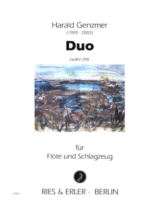 Harald Genzmer - Duo Flöte und Schlagzeug GeWV 298