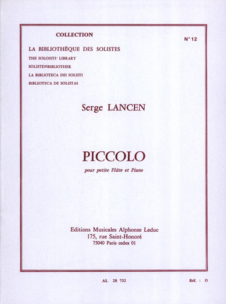 Serge Lancen - Piccolo Petite Lm012