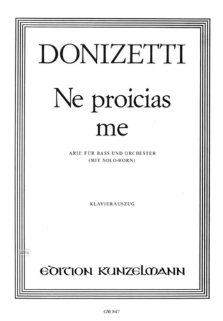 Gaetano Donizetti - Ne proicias me