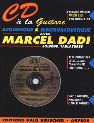 Marcel Dadi - CD à la guitare