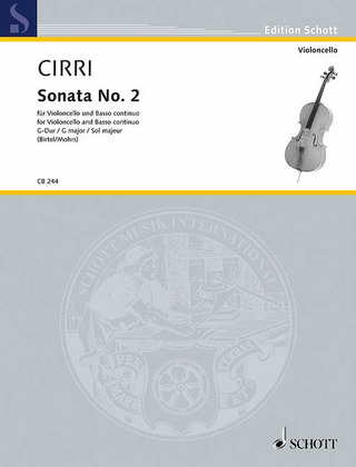 Giovanni Battista Cirri - Sonata No. 2 G major