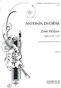 Antonín Dvořák - Zwei Walzer op. 54/1, op. 54/4