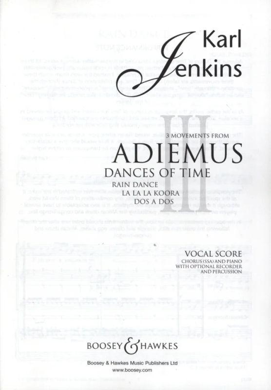 Karl Jenkins - Adiemus III - Dances of Time