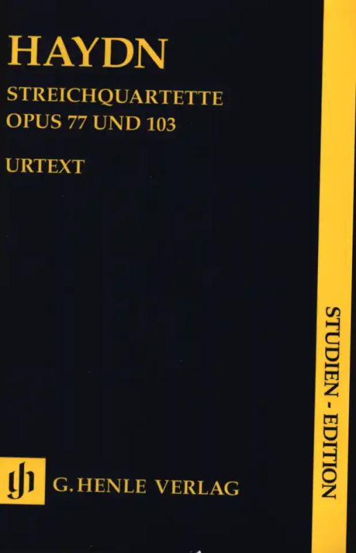 Joseph Haydn - Streichquartette "Lobkowitz-Quartette " und letztes Quartett op. 77 & 103 Band 11