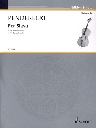 Krzysztof Penderecki - Per Slava