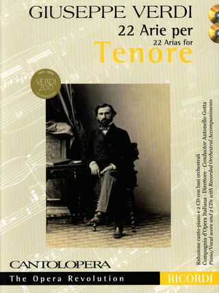 Giuseppe Verdi - Cantolopera: Verdi - 22 Arie per Tenore