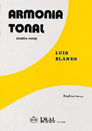 Luís Blanes Arques: Armonía tonal 4
