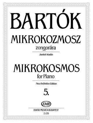 Béla Bartók - Mikrokosmos for piano 5