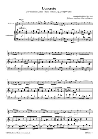 Antonio Vivaldi - Konzert a-Moll