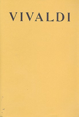 Antonio Vivaldi: Repertoire des œuvres d'Antonio Vivaldi