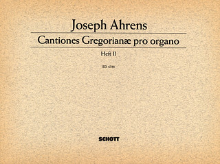 Joseph Ahrens - Cantiones Gregorianae pro organo (1957)