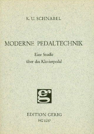 Karl Ulrich Schnabel - Moderne Pedaltechnik