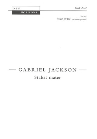 Gabriel Jackson - Stabat mater