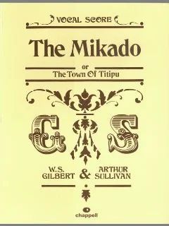 Arthur Seymour Sullivan - The Mikado