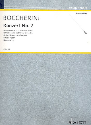 Luigi Boccherini: Konzert Nr. 2  D-Dur G 479