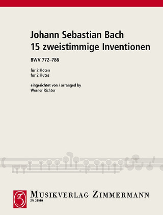 Johann Sebastian Bach - 15 zweistimmige Inventionen