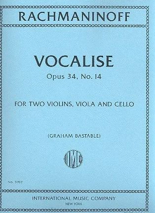 Sergei Rachmaninow - Vocalise Opus 34 No 14