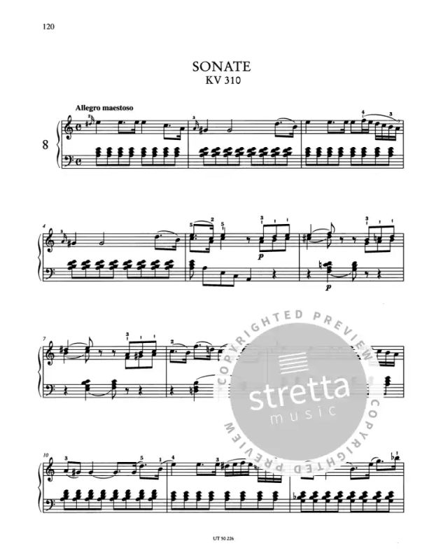 Wolfgang Amadeus Mozart: Sonates pour Piano 1 (5)