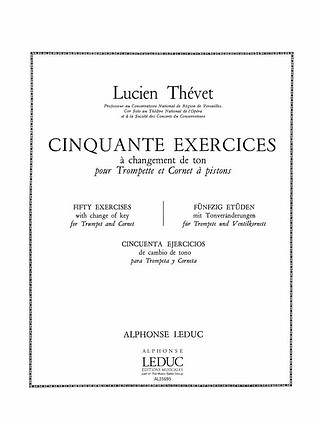 Lucien Thévet - Lucien Thevet: 50 Exercices a Changements de Tons