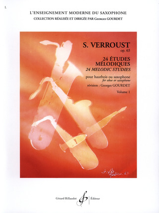 Stanislas Verroust: 24 Études mélodiques op.65/1