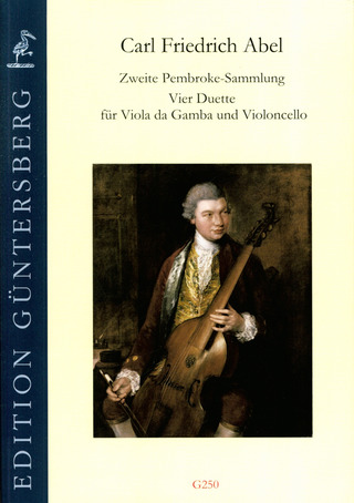 Carl Friedrich Abel - Zweite Pembroke-Sammlung – Vier Duette für Viola da Gamba und Violoncello A3: 1-4