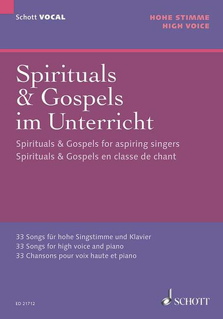 Spirituals & Gospels for aspiring singers