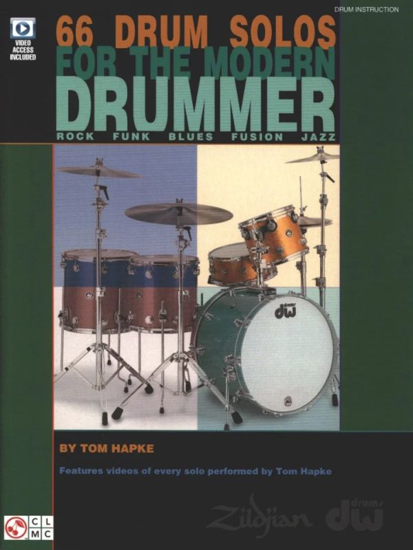 Tom Hapke - 66 Drum Solos for the Modern Drummer