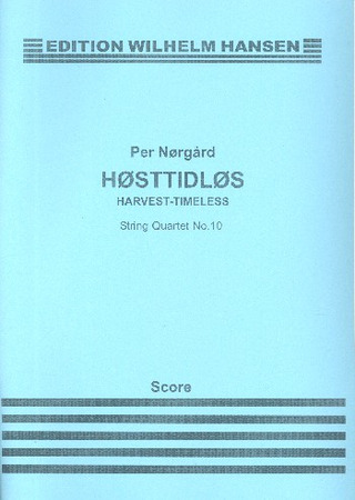 Per Nørgård - String Quartet No.10 - Harvest-Timeless
