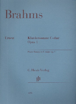 Johannes Brahms - Klaviersonate C-Dur op. 1