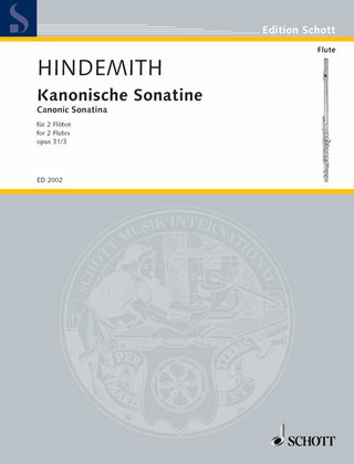 Paul Hindemith - Kanonische Sonatine