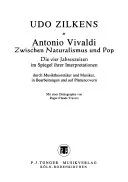 Udo Zilkens - Antonio Vivaldi –  Zwischen Naturalismus und Pop