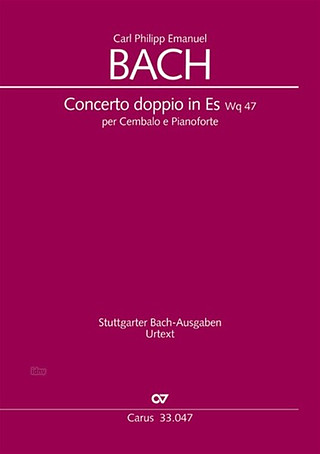 Carl Philipp Emanuel Bach - Concerto doppio in Es Wq 47
