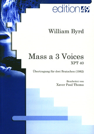 William Byrd - Mass a 3 voices