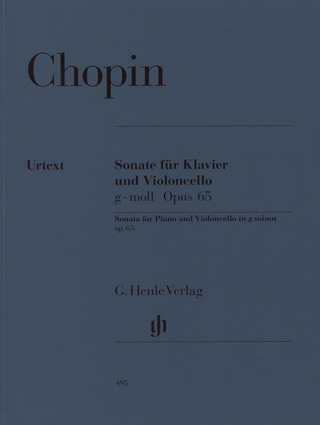 Frédéric Chopin: Sonate  für Klavier und Violoncello g-Moll op. 65