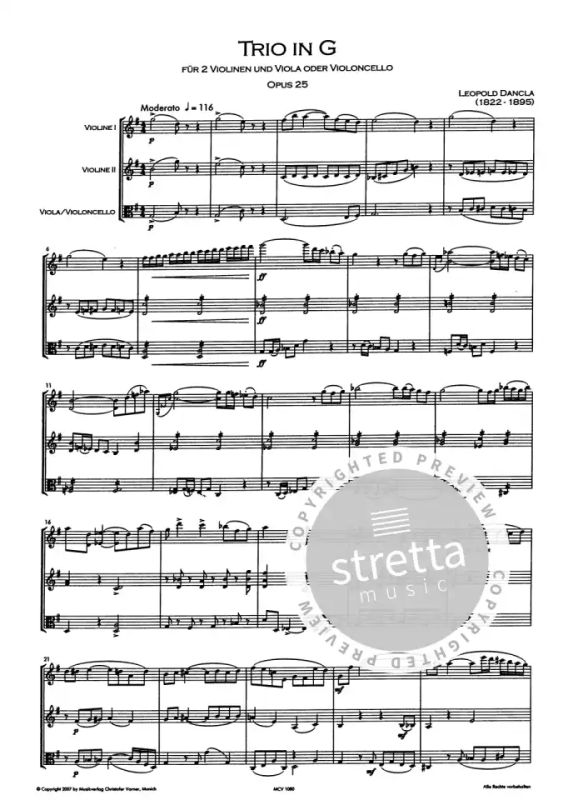 Léopold Dancla - Trio G-Dur op. 25 (1)