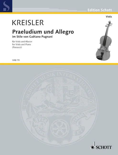 Fritz Kreisler - Praeludium and Allegro
