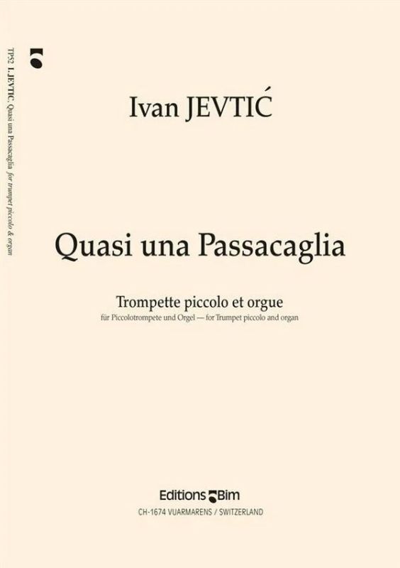 Ivan Jevtić - Quasi una Passacaglia