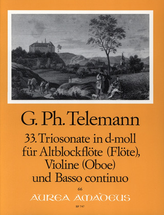 Georg Philipp Telemann: Triosonate d-Moll Nr. 33 TWV 42:D7