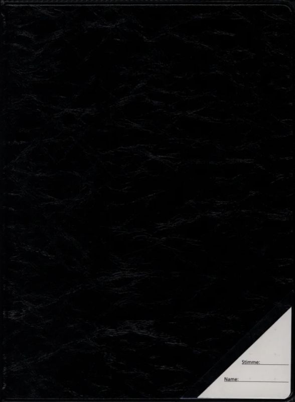 STAR Notenmappe 24 x 32,5 cm hoch, 10mm Rücken schwarz