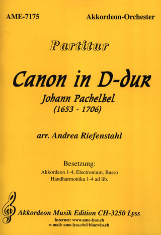 Johann Pachelbel: Kanon D-Dur