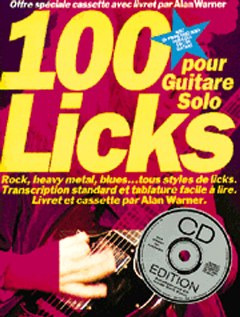 100 Licks pour guitare solo