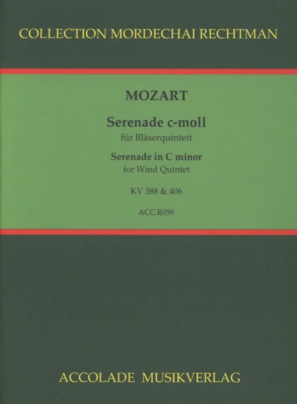 Wolfgang Amadeus Mozart - Serenade C-Moll