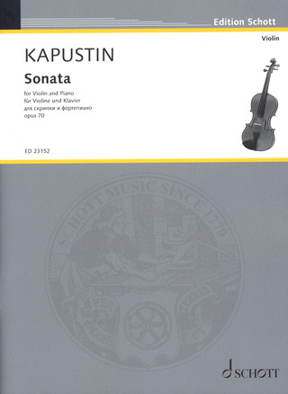 Nikolai Kapustin: Sonata op. 70