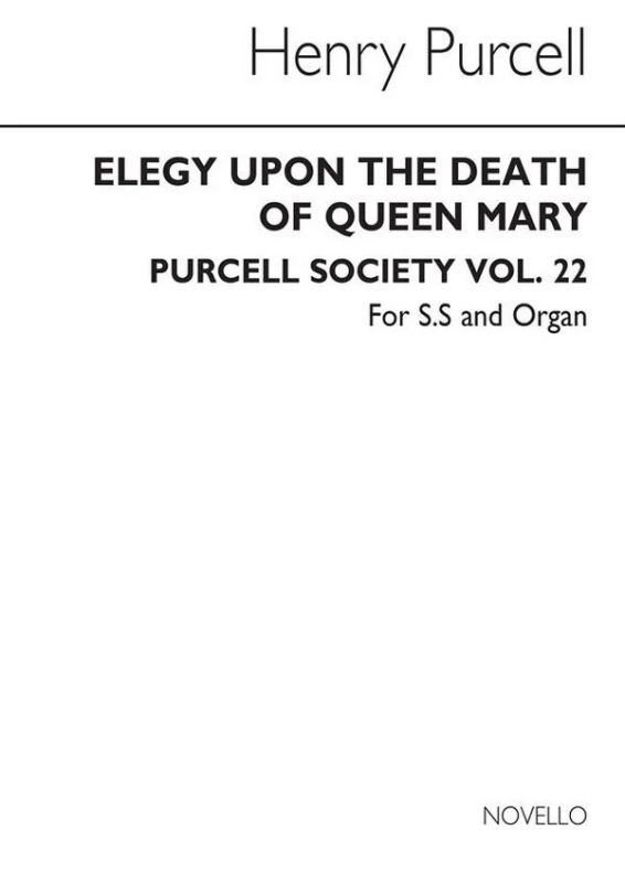 Henry Purcell - Elegy Upon The Death Of Queen Mary