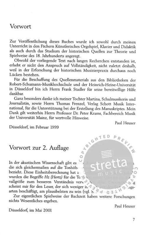 Paul Heuser - Das Clavierspiel der Bachzeit (3)