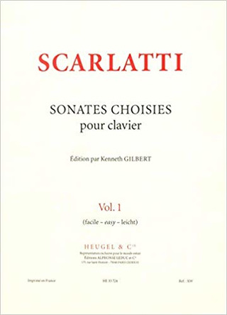 Domenico Scarlatti et al. - Sonates Choisies Pour Clavier Vol. 1