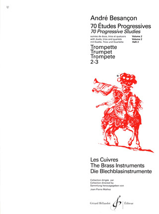 André Besançon - 70 Etudes Progressives Volume 2